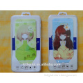 Manufacturer from China supply colorful tempered glass protective film for iphone5/6 cartoon screen protector